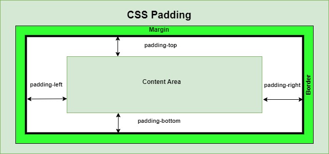CSS Individual Padding Structure CSS Padding