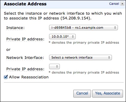 Associate Address
