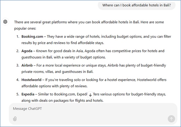Make Bookings