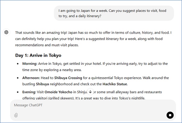 Trip Planning