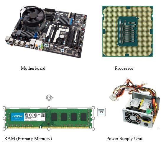 Internal hardware Internal hardware