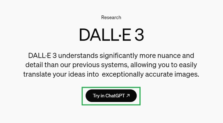 Accessing DALL-E 3 Through OpenAI Accessing DALL-E 3