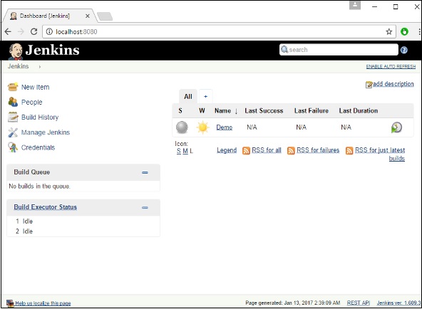 Manage Jenkins