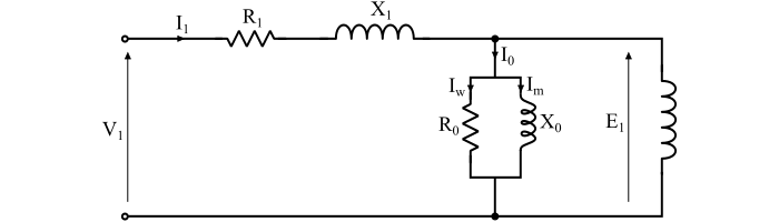 Stator Circuit Model of Induction Motor