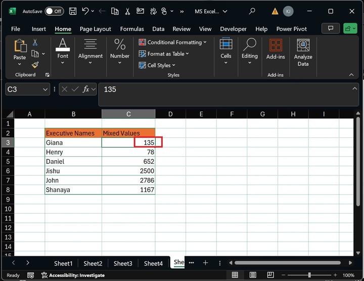 Entire Column Excel