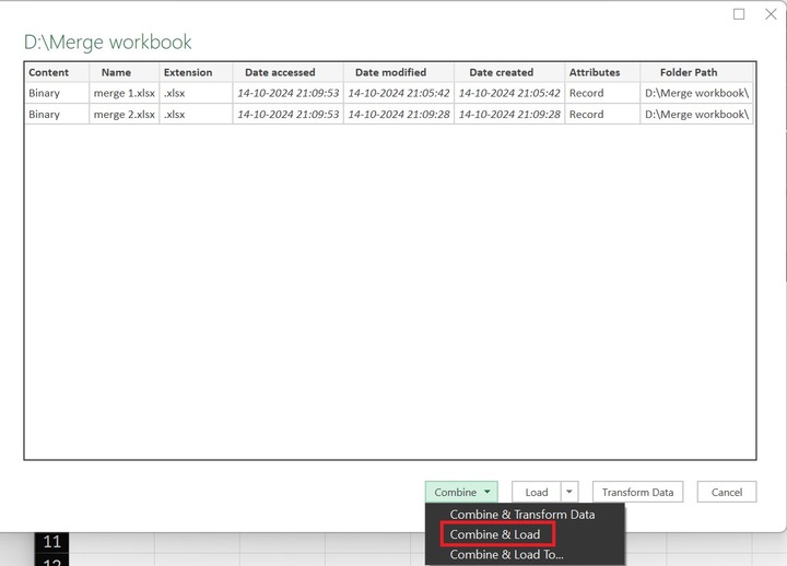 Merge Workbooks in Microsoft Excel 3