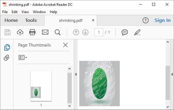 Shrink Image