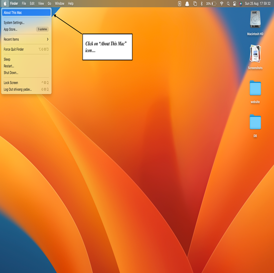 macOS Version macOS Version