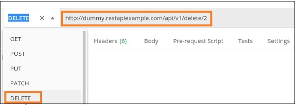Delete request2