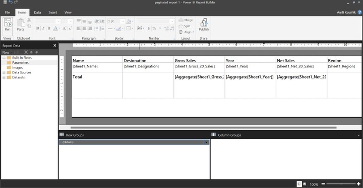 Paginated Report 2