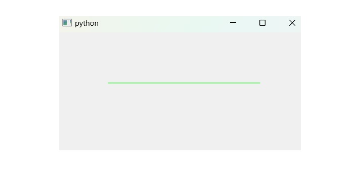 Horizontal line