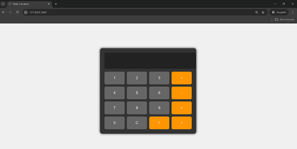 web-based calculator web-based calculator