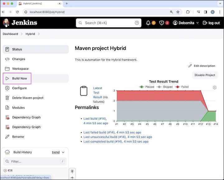 Selenium Maven & Jenkins 26