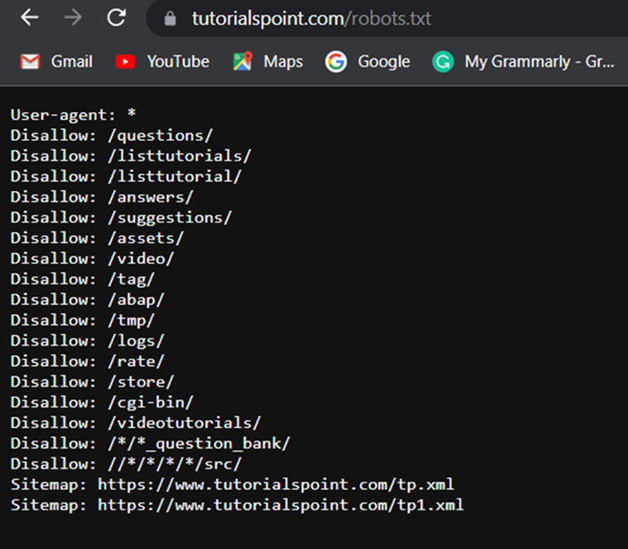 Robots Website
