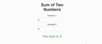 Example Code Output