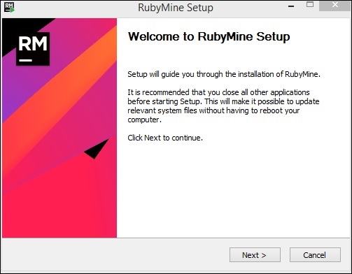RubyMine Setup
